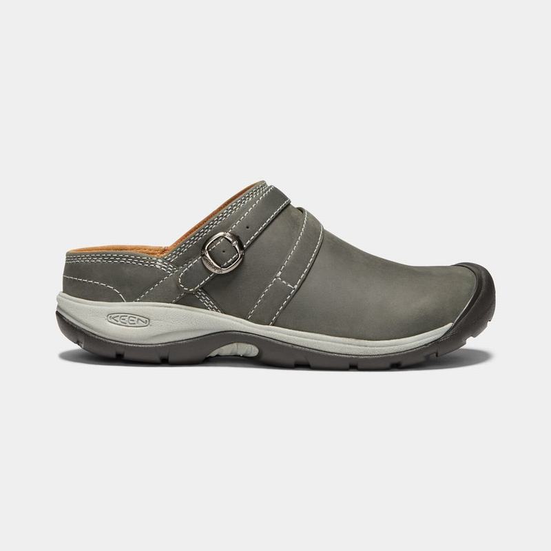 Keen Presidio II Womens Slip On Shoes Olive NZ Sale (7861-LERTG)